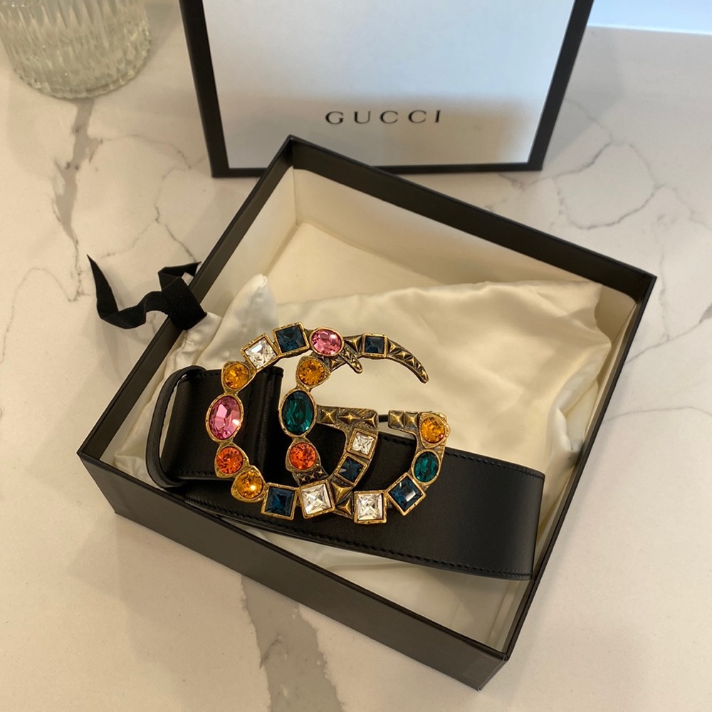 COPY - Crystal Gucci Belt